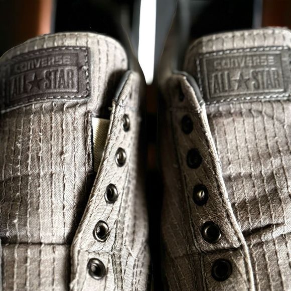 All Star Converse X John Varvatos Men’s Distressed Slip On Low Tops Size  8.5 - Picture 4 of 8